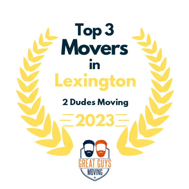 Top 3 Movers in Lexington, KY 2023 award