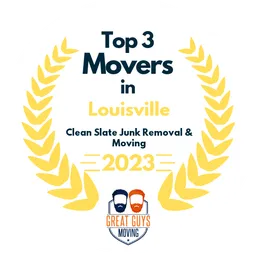 top 3 ranked movers in louisville 2023 clean slate junk removal moving image