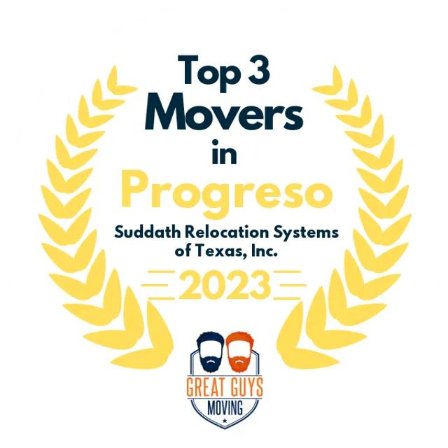 Top 3 Movers in Fort Worth, TX 2023 award