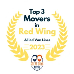 top 3 ranked movers in red wing 2023 allied van lines image