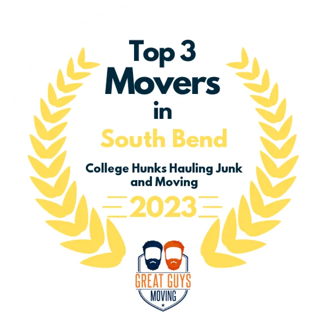 Top 3 Movers in South Bend, IN 2023 award