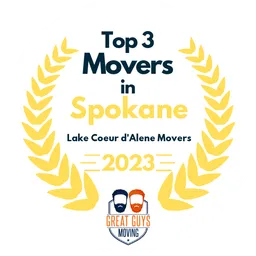 top 3 ranked movers in spokane 2023 lake coeur dalene movers image