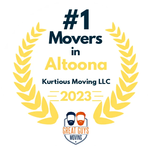 #1 Ranked Movers in Altoona, PA 2023 award