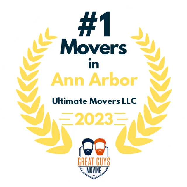 #1 Ranked Movers in Detroit, MI 2023 award