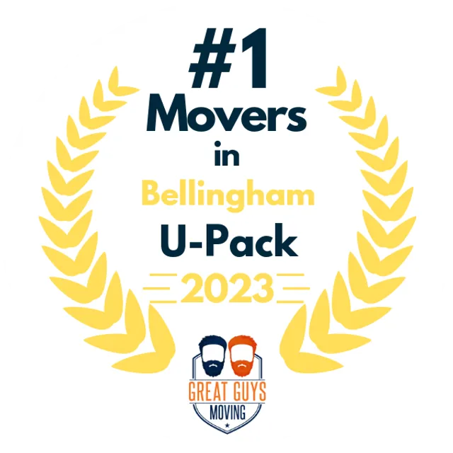 #1 Ranked Movers in Everett, WA 2023 award