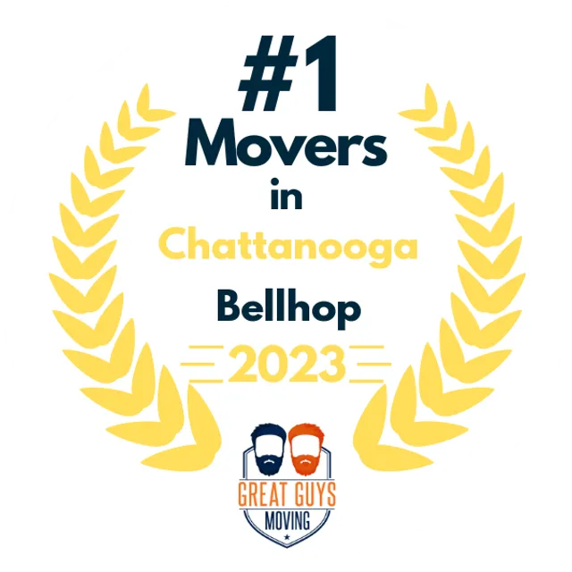 #1 Ranked Movers in Chattanooga, TN 2023 award