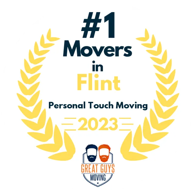 #1 Ranked Movers in Warren, MI 2023 award