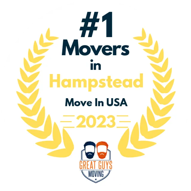 #1 Ranked Movers in Baltimore, MD 2023 award