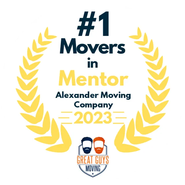 #1 Ranked Movers in Cleveland, OH 2023 award