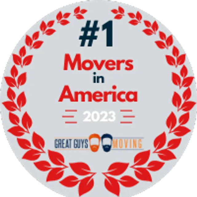 #1 Ranked Movers in America 2023 award