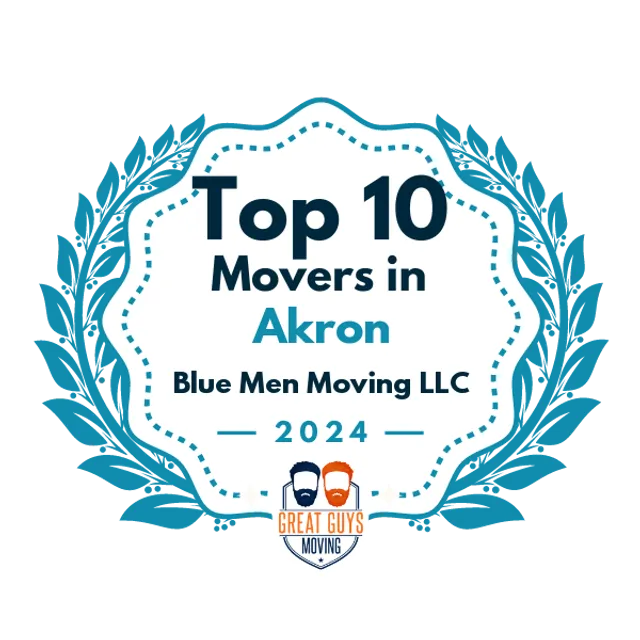 Top 10 Movers in Parma, OH 2024 award