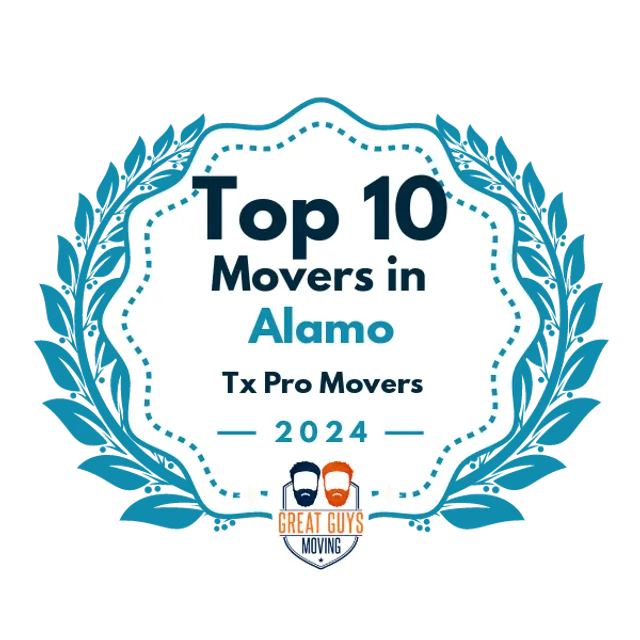 Top 10 Movers in San Antonio, TX 2025 award