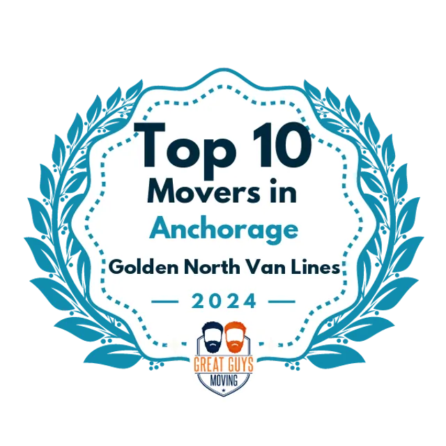 Top 10 Movers in Anchorage, AK 2024 award