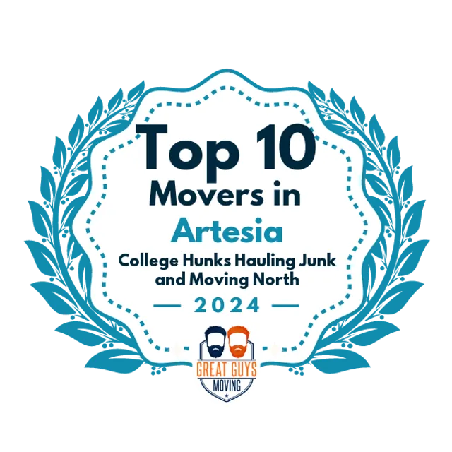 Top 10 Movers in Albuquerque, NM 2024 award