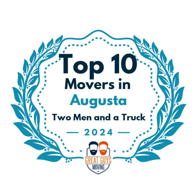 Top 10 Movers in Augusta, GA 2024 award