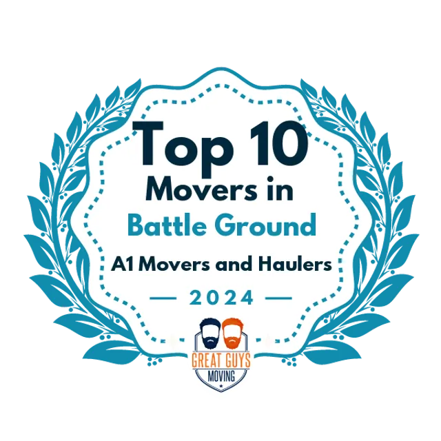 Top 10 Movers in Vancouver, WA 2024 award