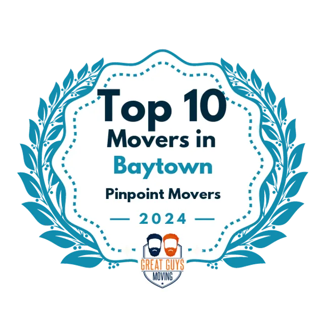 Top 10 Movers in Houston, TX 2024 award