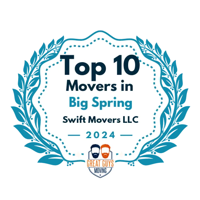 Top 10 Movers in San Antonio, TX 2024 award