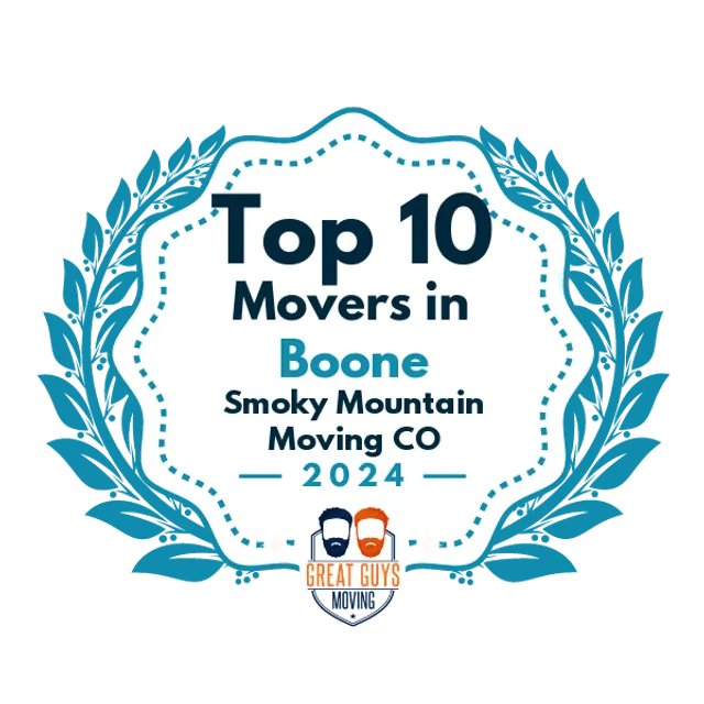 Top 10 Movers in Franklin, IN 2024 award