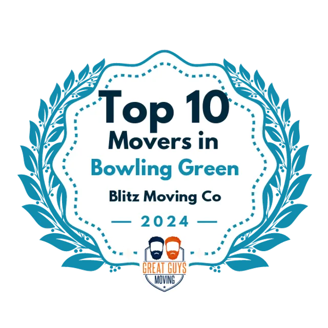 Top 10 Movers in Bowling Green, KY 2024 award