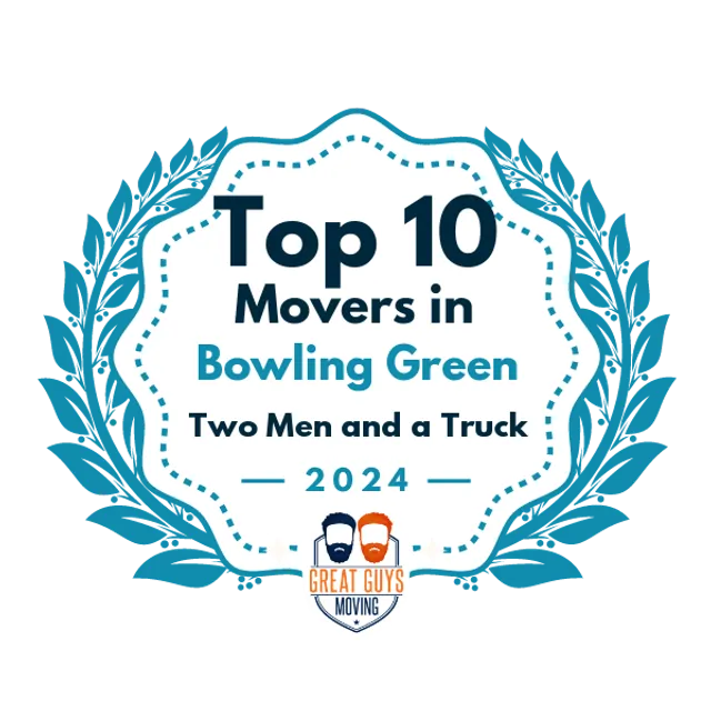 Top 10 Movers in Bowling Green, KY 2024 award