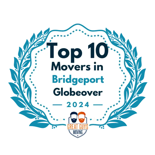 Top 10 Movers in Bridgeport, CT 2024 award