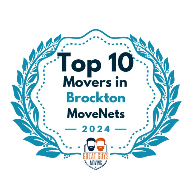 Top 10 Movers in Brockton, MA 2024 award