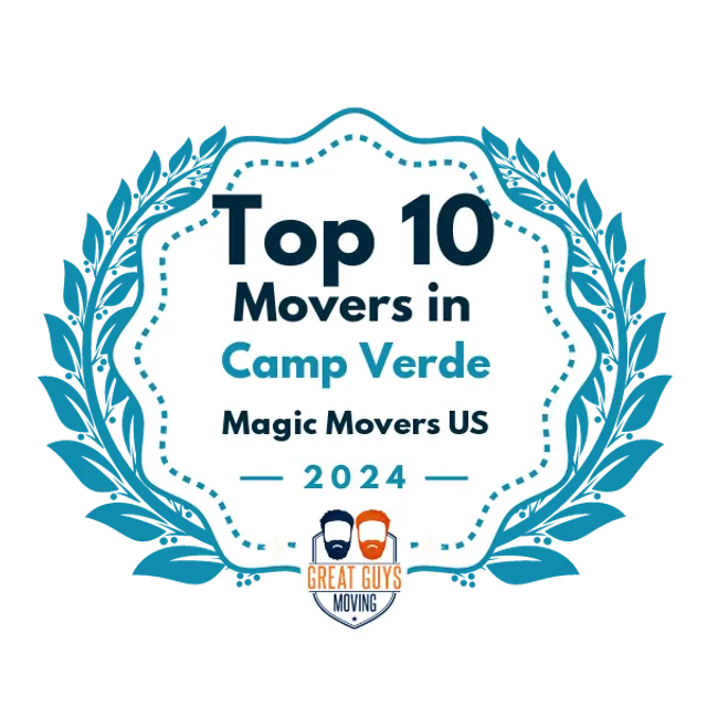 Top 10 Movers in Prescott Valley, AZ 2024 award