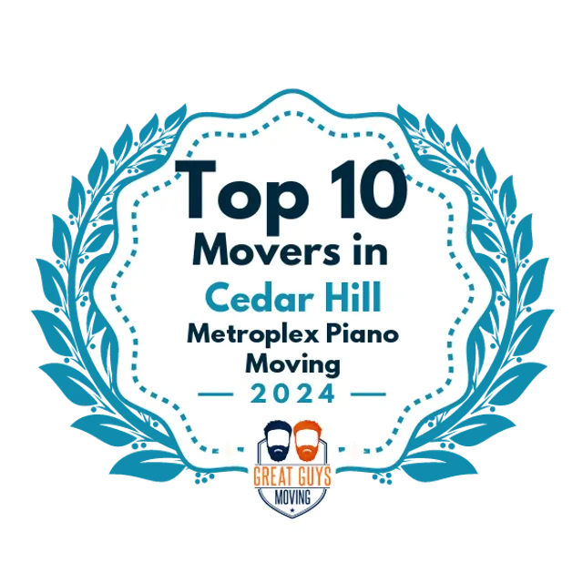 Top 10 Movers in Grand Prairie, TX 2025 award