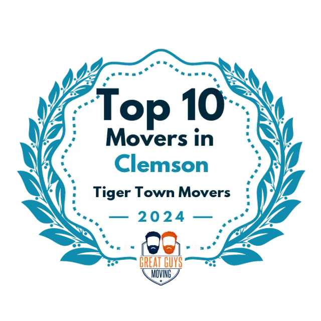 Top 10 Movers in Mauldin, SC 2024 award