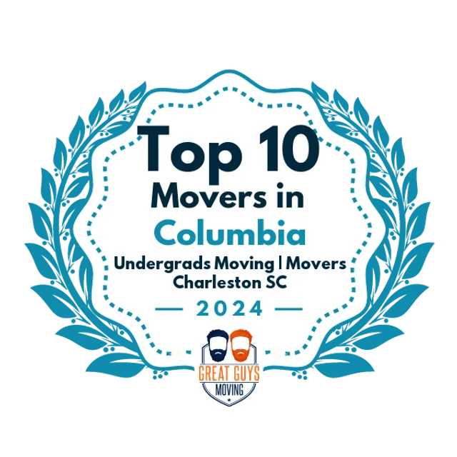 Top 10 Movers in Charleston, SC 2024 award