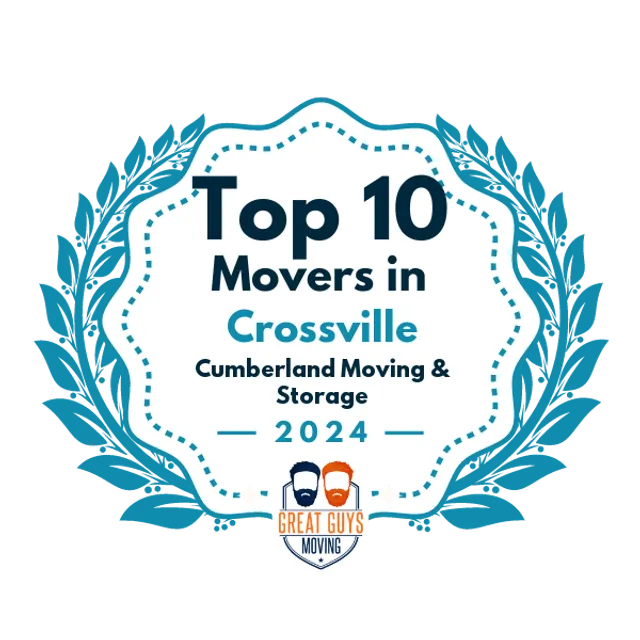 Top 10 Movers in Knoxville, TN 2024 award