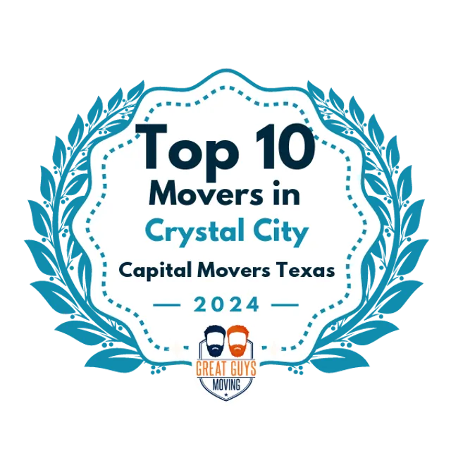 Top 10 Movers in Austin, TX 2024 award