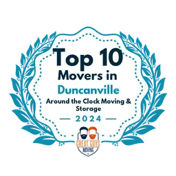 top 10 duncanville 2024 around the clock moving storage image