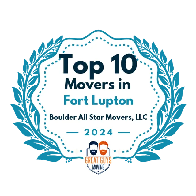 Top 10 Movers in Aurora, CO 2024 award