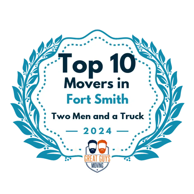 Top 10 Movers in Fort Smith, AR 2024 award