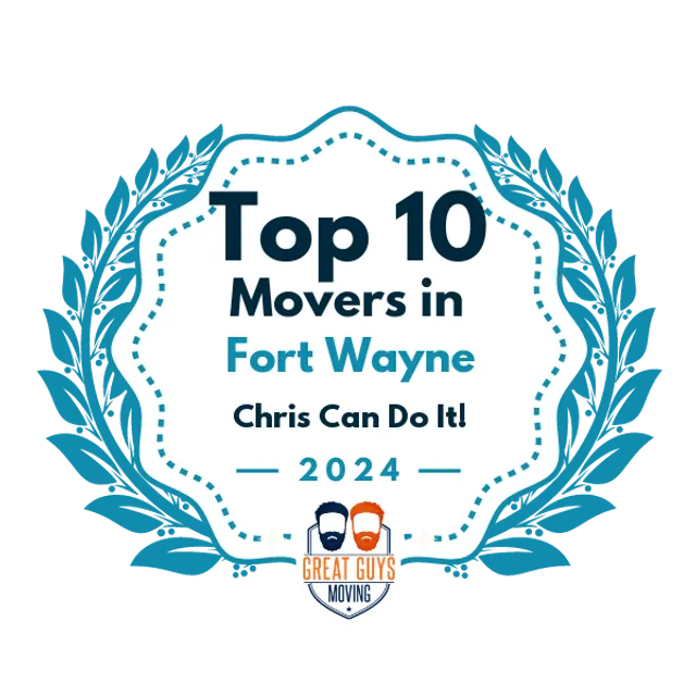 Top 10 Movers in Fort Wayne, IN 2024 award