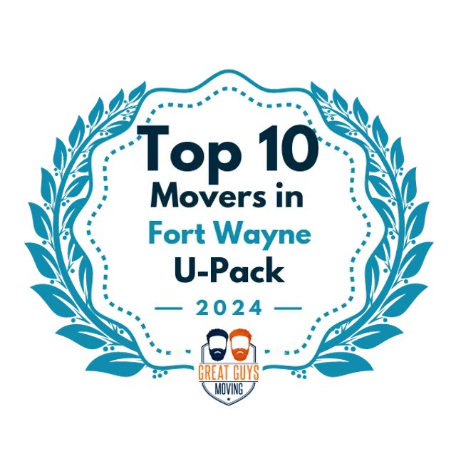 Top 10 Movers in Fort Wayne, IN 2024 award