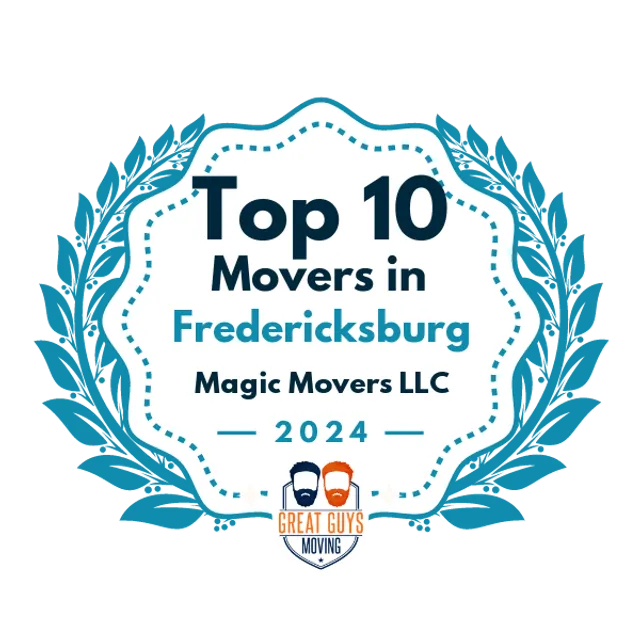 Top 10 Movers in Leesburg, VA 2024 award