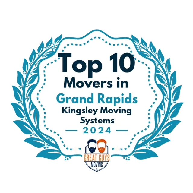 Top 10 Movers in Grand Rapids, MI 2024 award