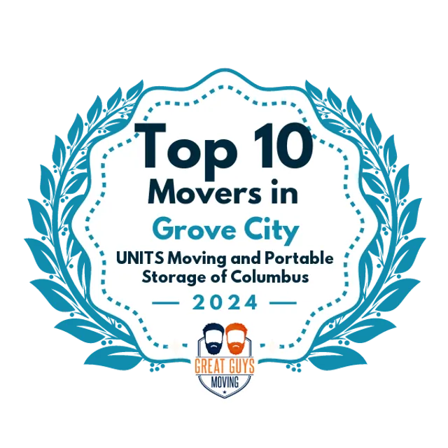 Top 10 Movers in Columbus, OH 2024 award