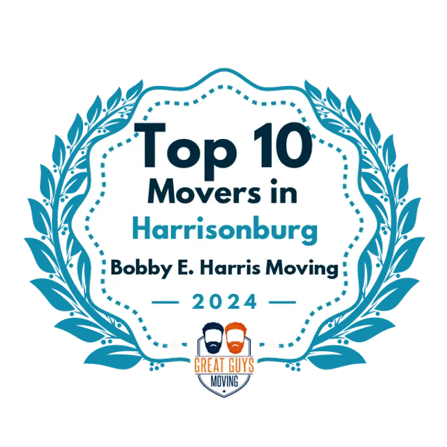 Top 10 Movers in Portsmouth, VA 2024 award