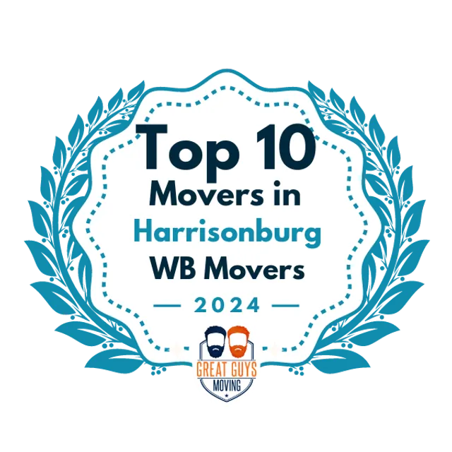 Top 10 Movers in Lynchburg, VA 2024 award