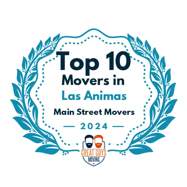 Top 10 Movers in Lakewood, CO 2024 award