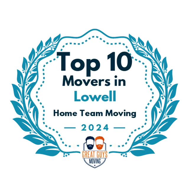 Top 10 Movers in Worcester, MA 2024 award