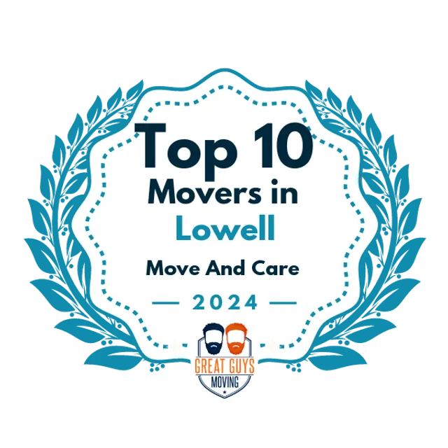 Top 10 Movers in Boston, MA 2024 award