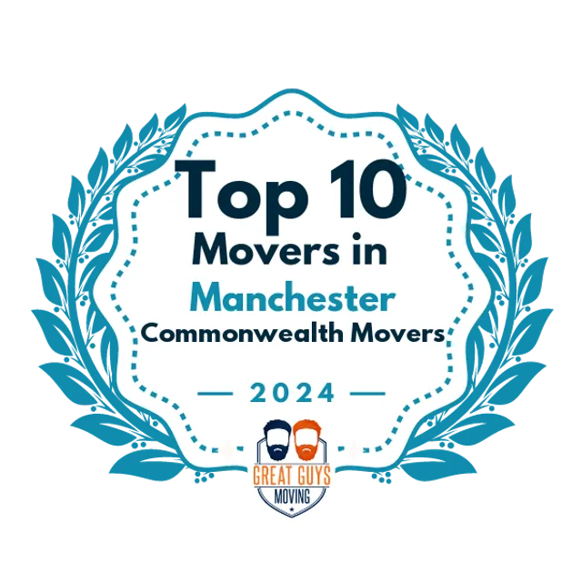 Top 10 Movers in Frederick, MD 2024 award