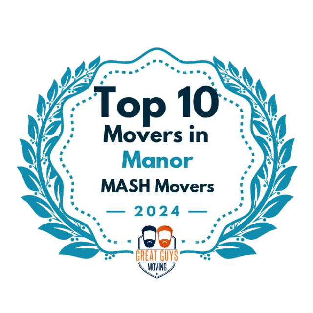 Top 10 Movers in Austin, TX 2024 award