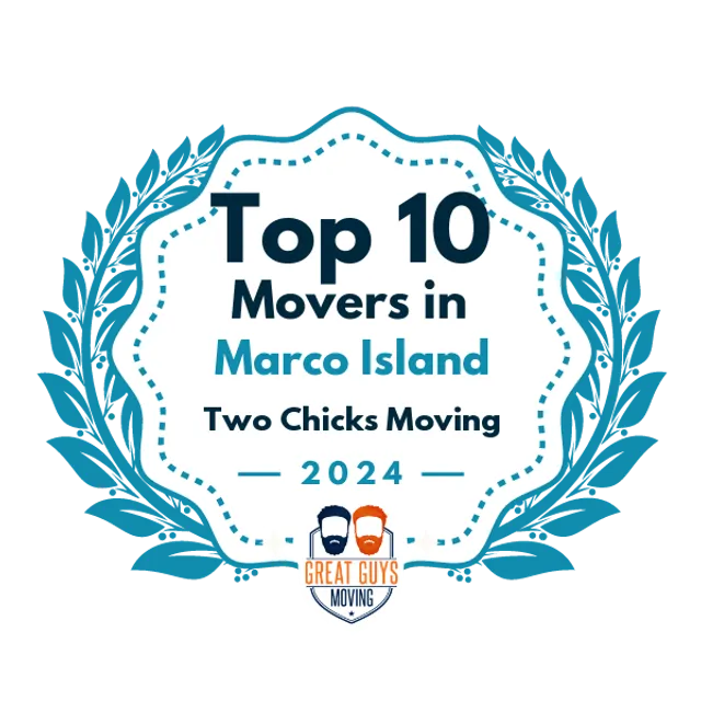 Top 10 Movers in Cape Coral, FL 2024 award