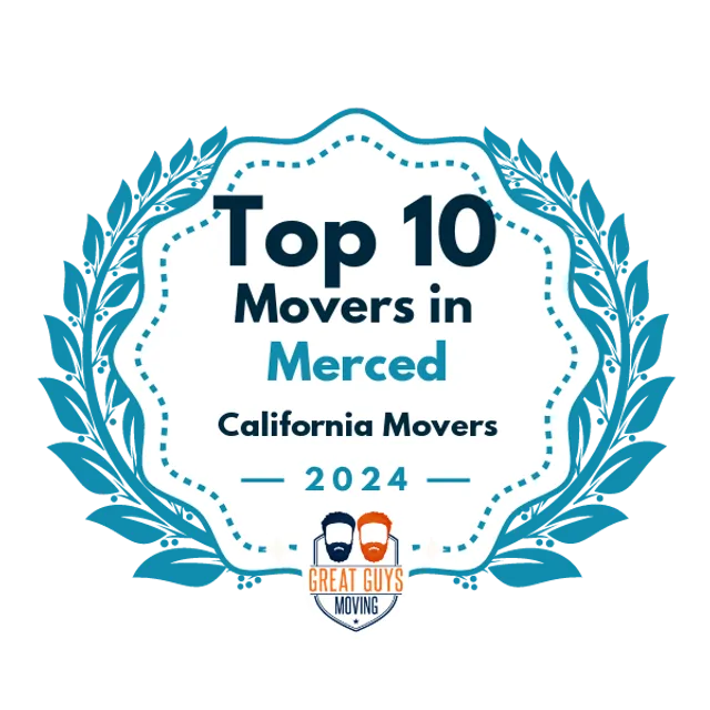 Top 10 Movers in Modesto, CA 2024 award